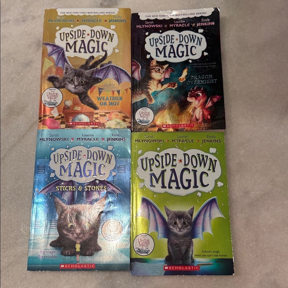 Upside down magic kids books 1-4 Scholastic